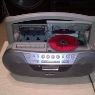 Sony cfd-s05 cd/tuner/cassette/aux-внос швеицария, снимка 8 - Радиокасетофони, транзистори - 15264351