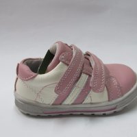 Детска спортна обувка CHIPPO естествена кожа розово/бяло 21/25, снимка 2 - Детски маратонки - 19285317
