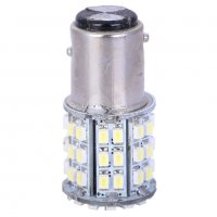 Габаритна крушка 12V с две светлини бели с 64 SMD LED, габарити с изместен център, снимка 6 - Аксесоари и консумативи - 18638089