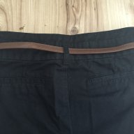 STRADIVARIUS  дамски панталон оригинал, size 36, висока талия, с басти, черен цвят, много запазен, снимка 4 - Панталони - 11049638