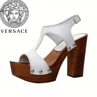 ПРОМО 🍊 VERSACE № 37 и 38 🍊 Оригинални дамски сандали от ест. кожа DONNA SOFIA нови с кутия, снимка 9 - Сандали - 14606520