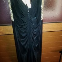 Бална/официална рокля в черно със златно размер С , снимка 7 - Рокли - 24684420