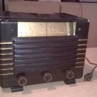 антика-бакелитово-лампово радио-внос франция, снимка 12 - Ресийвъри, усилватели, смесителни пултове - 19440136