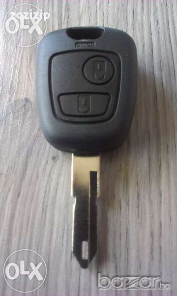 Ключ кутийка key Cитроен/Citroen два бутона, снимка 1