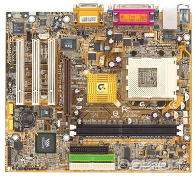 MB s.462, Socket A, AGP, Gigabyte..., снимка 1
