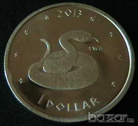 1 долар 2013(Поща на Индианските мисии) , САЩ, снимка 1