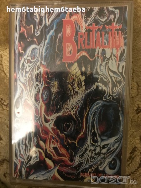 Рядка касетка - Brutality - Screams of Anguish-1993, снимка 1