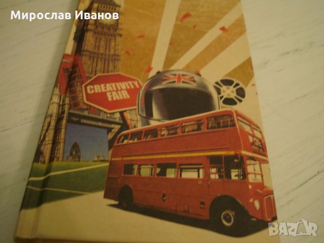 " Червен автобус " - тефтер от Лондон, снимка 1