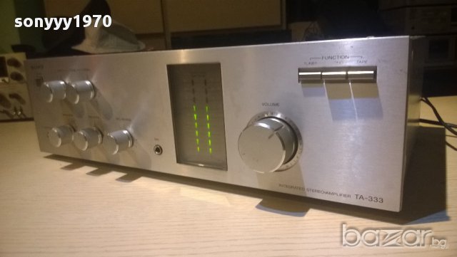 sony  ta-333 stereo amplifier-180watts-made in taiwan-внос швеицария, снимка 10 - Ресийвъри, усилватели, смесителни пултове - 9841367
