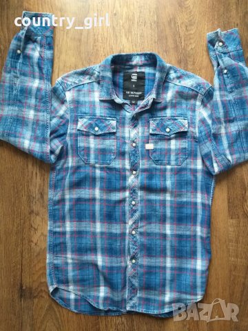 g-star landoh shirt - страхотна мъжка риза, снимка 5 - Ризи - 24388340