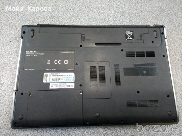 Продавам лаптоп за части Sony Vaio SVE151C11M, снимка 6 - Части за лаптопи - 21098345