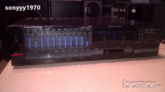 Grundig v8200 amplifier/equalizer-внос швеицария, снимка 2 - Ресийвъри, усилватели, смесителни пултове - 14950094