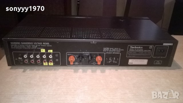 technics su-z200 stereo amplifier-внос швеицария, снимка 13 - Ресийвъри, усилватели, смесителни пултове - 23868735