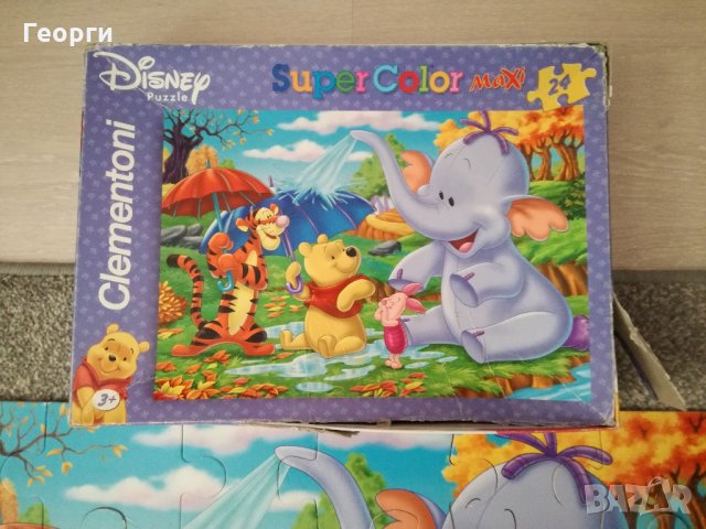 Пъзел Мечо Пух, Super Color Maxi, Clementoni , снимка 3 - Образователни игри - 21959751