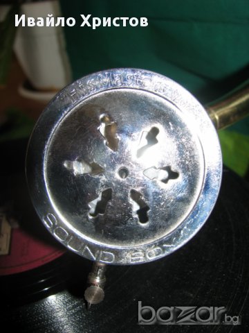 грамофон с фуния, снимка 8 - Антикварни и старинни предмети - 8298959