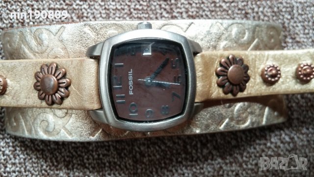 Дамски часовник Fossil, снимка 2 - Дамски - 22253682