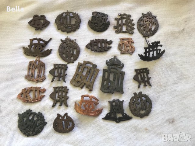 лот царски вензели и кокарди , снимка 2 - Нумизматика и бонистика - 25865321