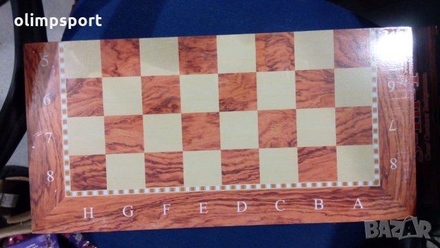 шах нов дървен  с фигури размери 39 х 39см , снимка 2 - Шах и табла - 24009563
