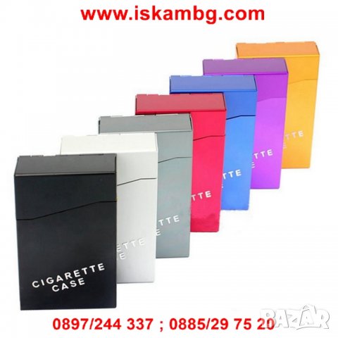 Алуминиева кутия за 80-84мм. цигари, снимка 14 - Електронни цигари - 26113142