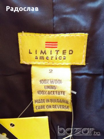 Българско сако от 100% вълна, снимка 4 - Сака - 16403089