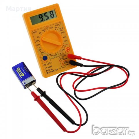 Digital Multimeter мултиметър мултимер мултицет мултитестер , снимка 9 - Други инструменти - 17832408