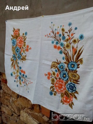 Ленена покривка, снимка 3 - Антикварни и старинни предмети - 18289725