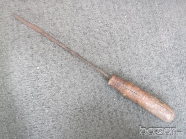 № 146  стар иструмент / игла за низане на тютюн, снимка 2 - Други ценни предмети - 6261325
