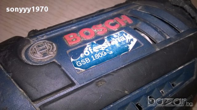 Bosch gsb 1800 profesional+bosch li-ion batt-внос швеицария, снимка 8 - Други инструменти - 17407678