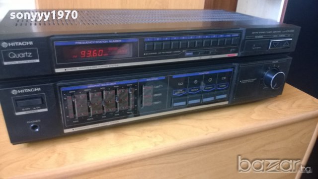 hitachi hta-d30-stereo receiver-нов внос от франция, снимка 3 - Ресийвъри, усилватели, смесителни пултове - 10324844