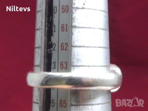 Масивен сребърен пръстен 925 с Циркон, снимка 4 - Пръстени - 23584772