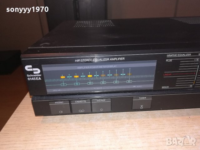 schneider 6145ea hifi amplifier-внос швеицария, снимка 3 - Ресийвъри, усилватели, смесителни пултове - 21580516