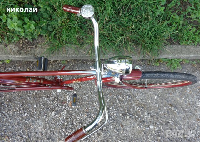 Ретро велосипед употребяван Марка Мифа 28 цола произведен 1963 год. в DDR , снимка 5 - Велосипеди - 25704568