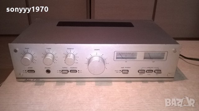 audion a-200 stereo amplifier-внос швеицария, снимка 3 - Ресийвъри, усилватели, смесителни пултове - 21824229