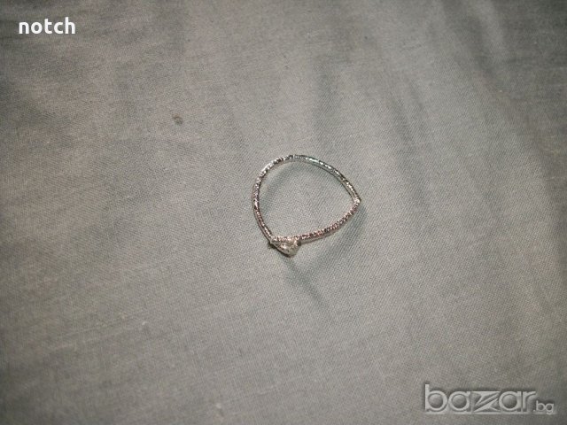 Сребърен пръстен, снимка 2 - Пръстени - 19301361