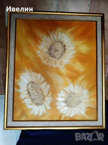 картина-цветя, снимка 2 - Картини - 25913394