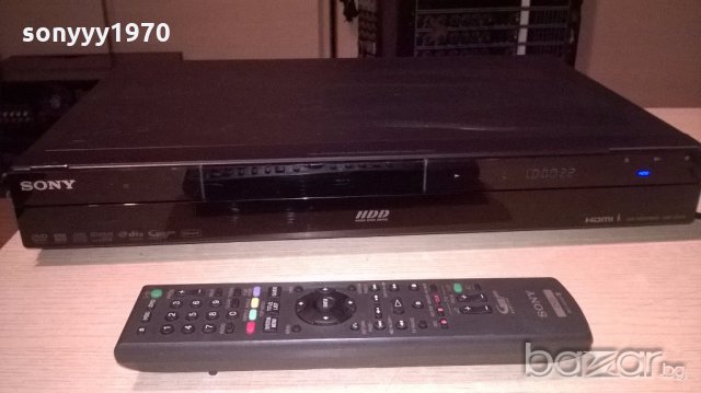 sony rdr-at205 dvd recorder hdd/dvd+remote-от швеицария, снимка 13 - Ресийвъри, усилватели, смесителни пултове - 18916646
