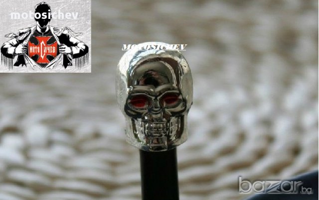 К-т. 2 броя капачки за винтили- череп, снимка 2 - Аксесоари и консумативи - 12215438