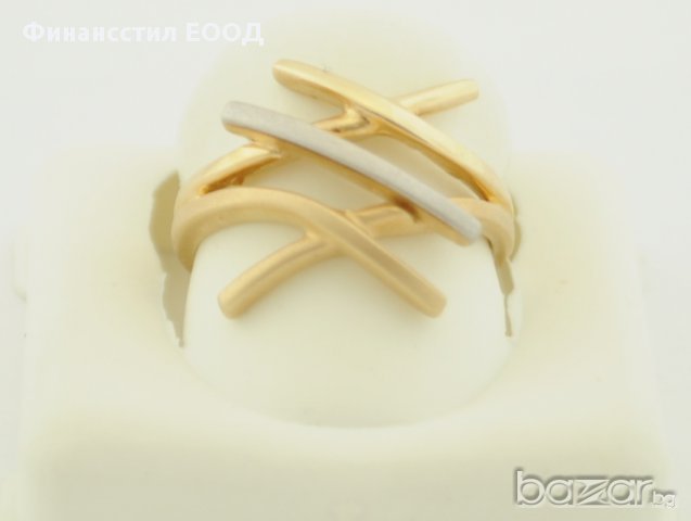  златен пръстен - Х 22446, снимка 1 - Пръстени - 8707458