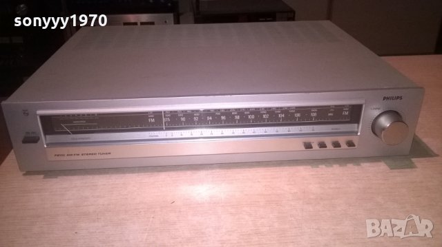 philips f2110-stereo tuner-като нов-внос швеицария