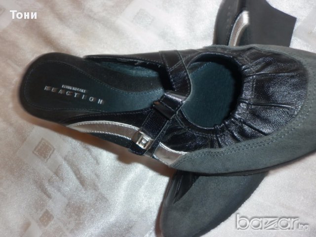 Обувки 100 % кожа с велур Kenneth Cole Reaction , снимка 10 - Кецове - 15665599