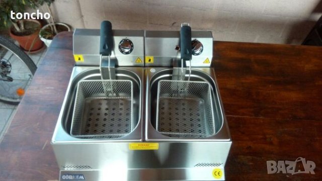 Професионален електрически фритюрник,1×5литра /2×5литра/1×8литра/2×8литра, снимка 15 - Обзавеждане на кухня - 21612758