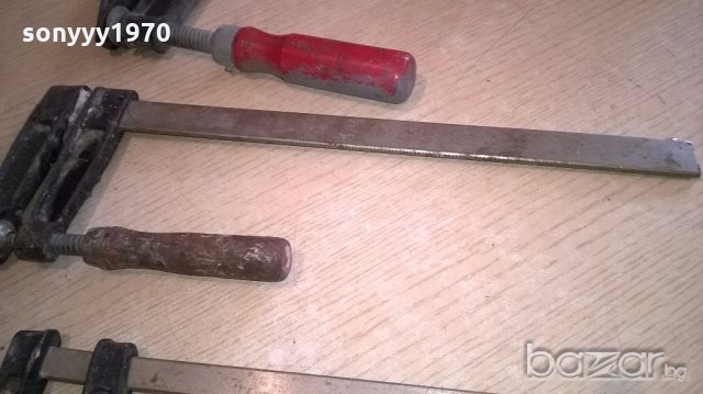 стеги-3бр-внос франция-38х18см+37х12см+26х9см, снимка 7 - Други инструменти - 19920220