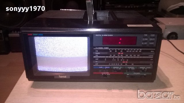 Ingersoll tv/radio 12v/batery+220v-внос швеицария, снимка 6 - Телевизори - 15527827