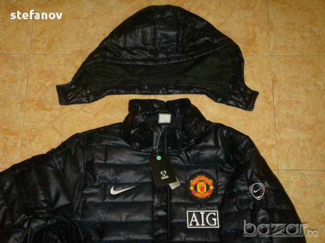 Футболно Яке Найк Манчестър Юнайтед НОВО Manchester United Nike Puffa Jacket, снимка 5 - Якета - 8923816