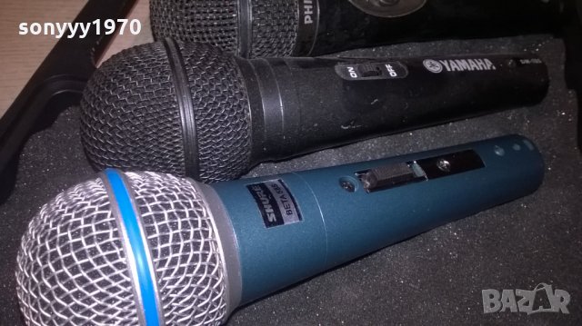shure yamaha philips behringer-микрофони-внос швеицария, снимка 15 - Микрофони - 23907222