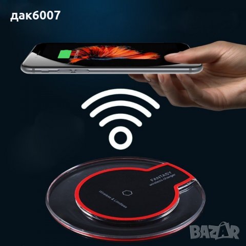 Безжично зарядно за телефон -ново!, снимка 2 - Оригинални зарядни - 24789274