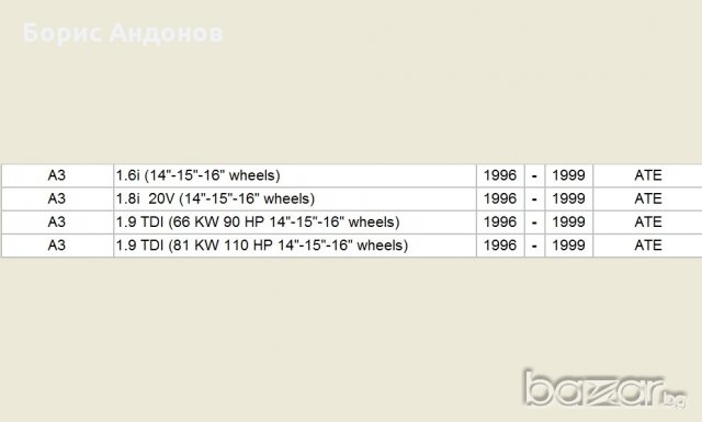 Накладки SPARCO Т-51 за Audi, VW, Skoda, Seat, снимка 7 - Части - 20992224