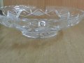 Стар български кристал купа фруктиера, снимка 7
