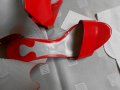 Дамски  червени сандали Chloé 100 % кожа ,100 % оригинални , снимка 14