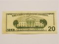 Много рядка 20 доларова банкнота с дефект при отпечатването, снимка 17